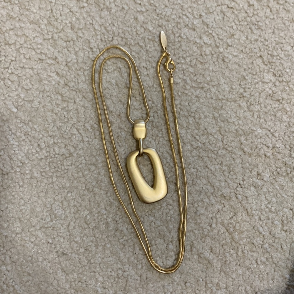Gold tone NY & Co Necklace